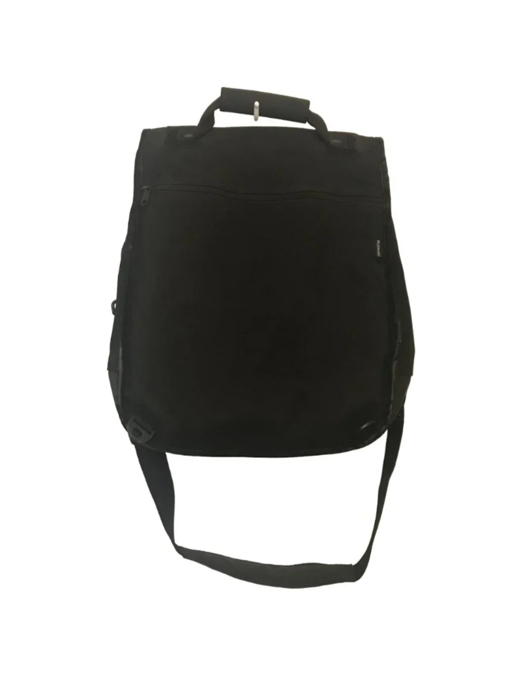 Kensington Black Apple Laptop Convertible Backpack Messenger Bag